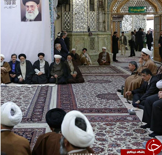 بزرگداشت دومین سالگرد ارتحال آیت&zwnj;الله واعظ طبسی در حرم رضوی برگزار شد