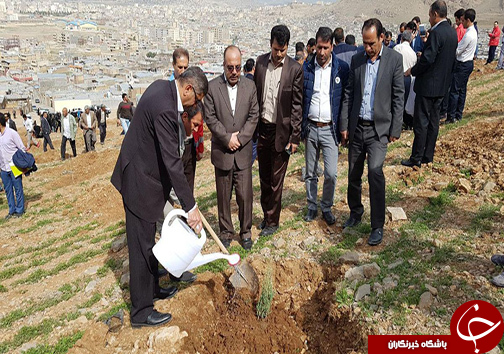 برگزاری مراسم  روز درختکاری در خرم&zwnj;آباد