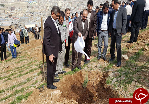 برگزاری مراسم  روز درختکاری در خرم&zwnj;آباد