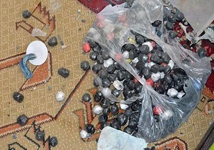 کشف بیش از 22 هزار عدد مواد محترقه دست ساز پر خطر در اردبیل