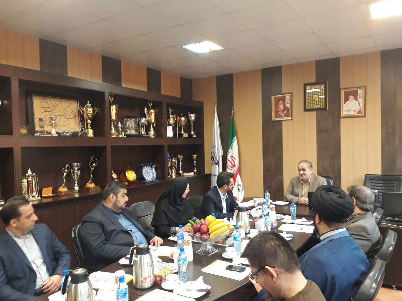 جلسه هیئت رئیسه فدراسیون نابینایان