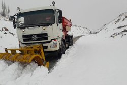 محور کندوان و هراز برفی است
