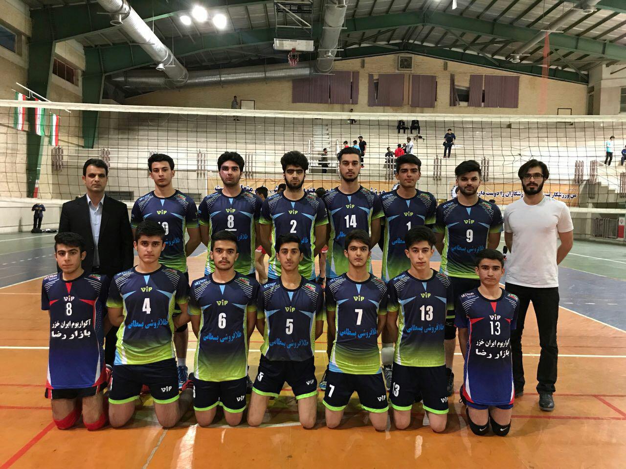 معرفی تیم&zwnj;های برتر والیبال قهرمانی جوانان استان ایلام+تصاویر