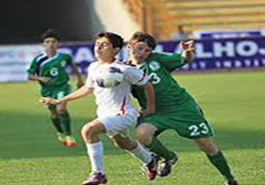 شکست تیم فوتبال نونهالان زاگرس مهاباد