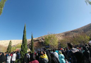 برگزاری همایش پیاده روی خانوادگی در شیراز