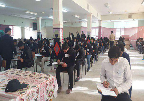 برگزاری آزمون درجه داری نیروی انتظامی در لرستان