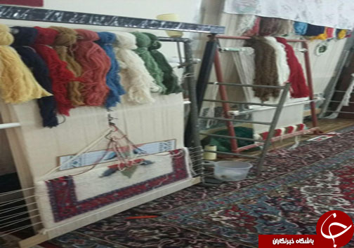 رونق بازار بافندگان فرش در شب&zwnj;های عید