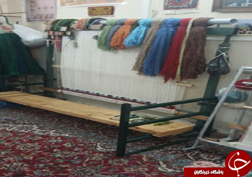 رونق بازار بافندگان فرش در شب&zwnj;های عید