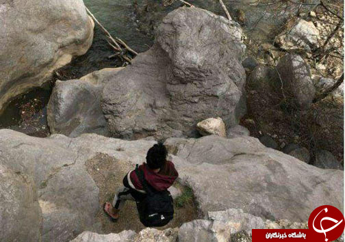 نجات گردشگر مفقود شده در جاده هراز +تصاویر