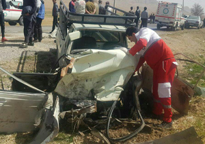 سه زخمی در حادثه رانندگی