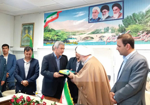 تکریم و معارفه فرماندار سامان