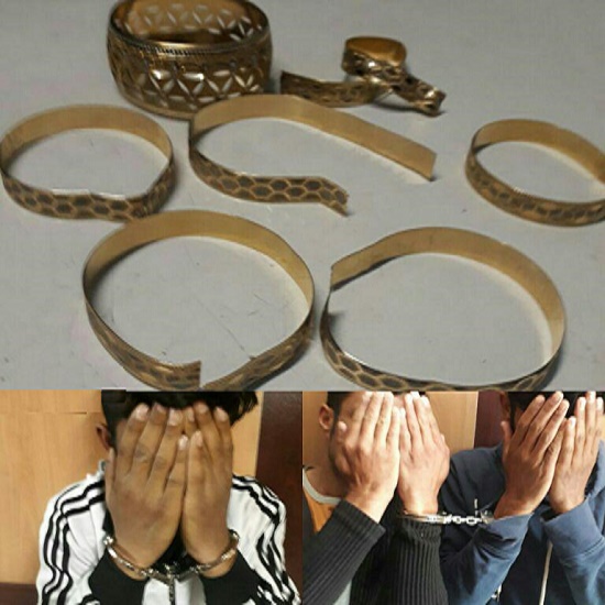 دستگیری سارقان قالی&zwnj;شو جنوب شهر + عکس