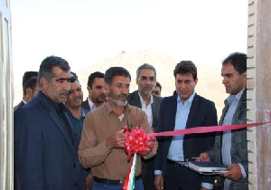 افتتاح ساختمان پاسگاه حفاظت منابع طبیعی چنارناز خاتم