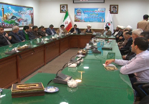 ديدار آيت الله ناصري با کارکنان بنياد شهيد وامور ايثارگران استان یزد