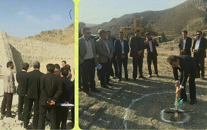 اولین بند  سنگی ملاتی حوزه آبخیز منوجان افتتاح شد