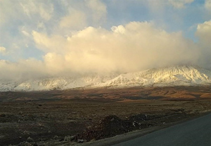 احتمال بارش  درمنطقه دناکوه وجوددارد