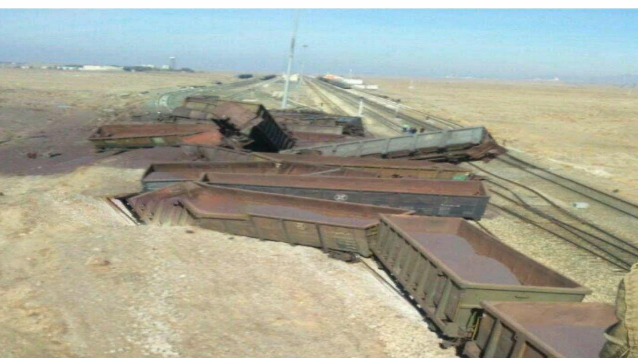 محموله واژگون شده در قطار باری متعلق به شرکت گل گهر نیست