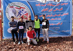 در مسابقات جهت یابی قهرمانی کشور همدان نایب قهرمان شد
