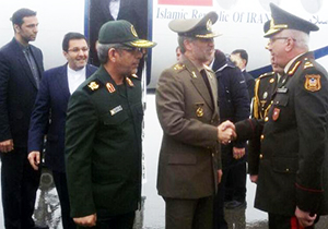 سفر وزیر دفاع ایران به جمهوری آذربایجان + فیلم