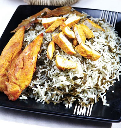 طرز تهیه قاطی پلو و ته چین مرغ خوشمزه