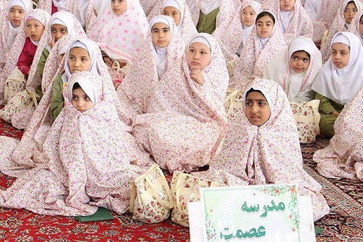 جشن تکلیف الهی ۳۵۰ دختر دلیجانی +تصاویر
