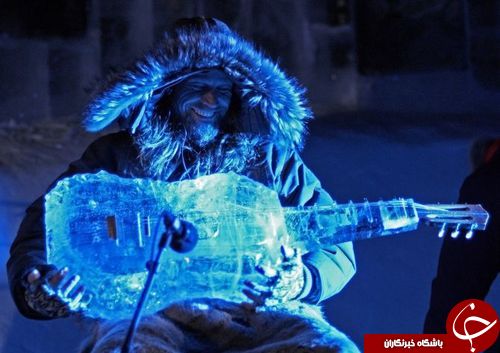 فستیوال موسیقی با سازهای یخی