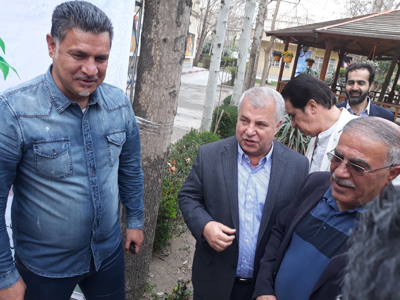 مراسم روز درختکاری در باشگاه سایپا