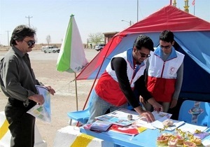ارائه خدمات فرهنگی به مسافران نوروزی استان اردبیل