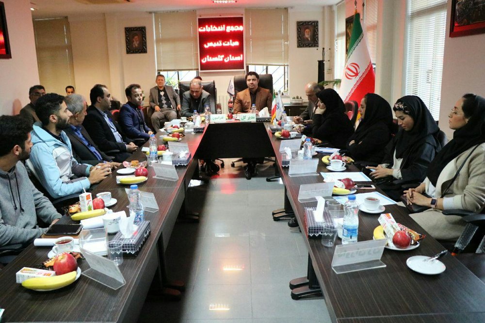 انتخاب رئیس هیئت تنیس گلستان