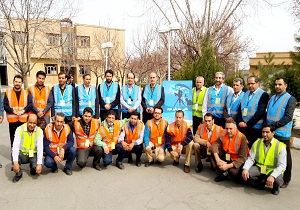 برگزاری مانور سازمان دوم در صدا و سیمای همدان