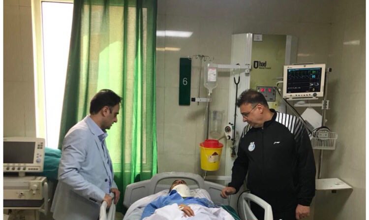 پادوانى به بيمارستان تهران منتقل شد