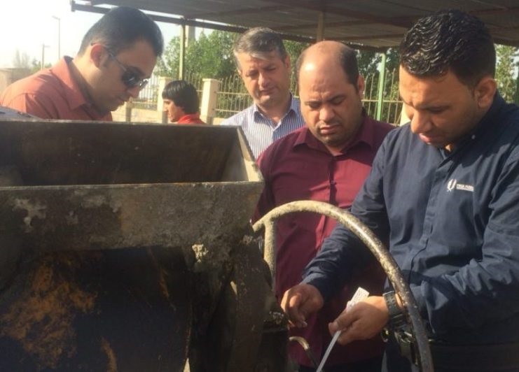 ۳ کارگاه بلوک زنی درشهرک صنعتی بندرریگ گناوه مهروموم شد
