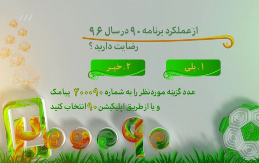 گزارش لحظه به لحظه برنامه نود