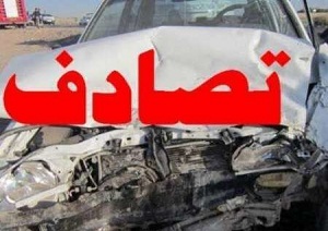 ۴ کشته ومصدوم نتیجه انحراف به چپ درمحور ساوه_ تهران