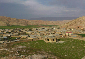 نمایی از روستای زیبا "زید" از فراز آسمان + فیلم