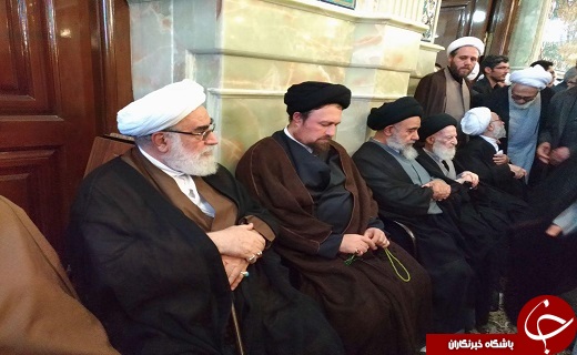 تشییع  و خاکسپاری پیکر آیت الله شاه آبادی در قم