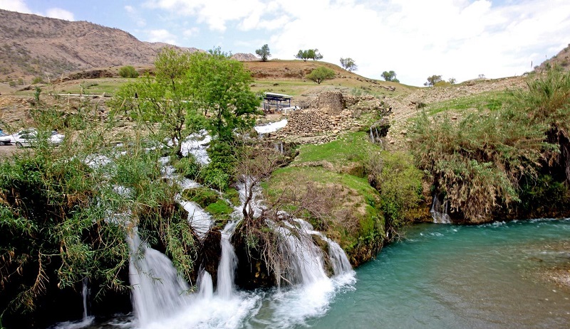 آبشاری در قلب زاگرس