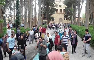 افزایش 25 درصدی بازدید گردشگران از اثرهای تاریخی کاشان