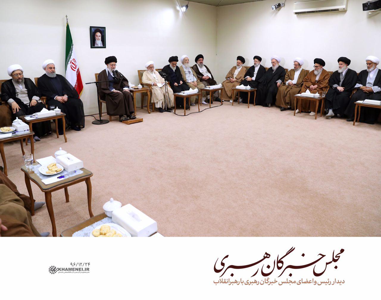 دیدار اعضای مجلس خبرگان با رهبر معظم انقلاب