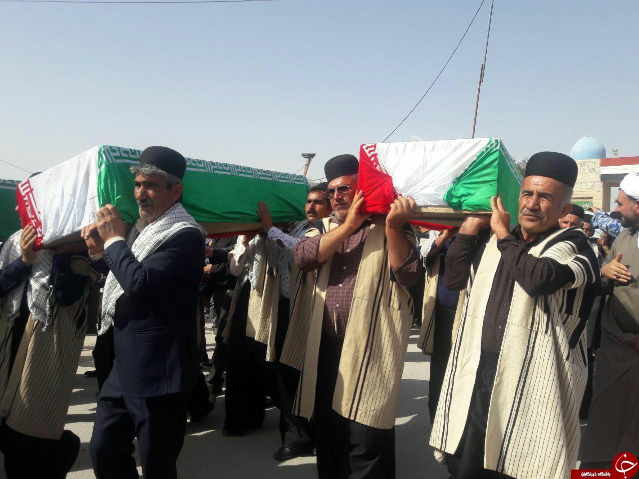 ورود پیکر ۱۱۸ شهید گلگون&zwnj;کفن به میهن