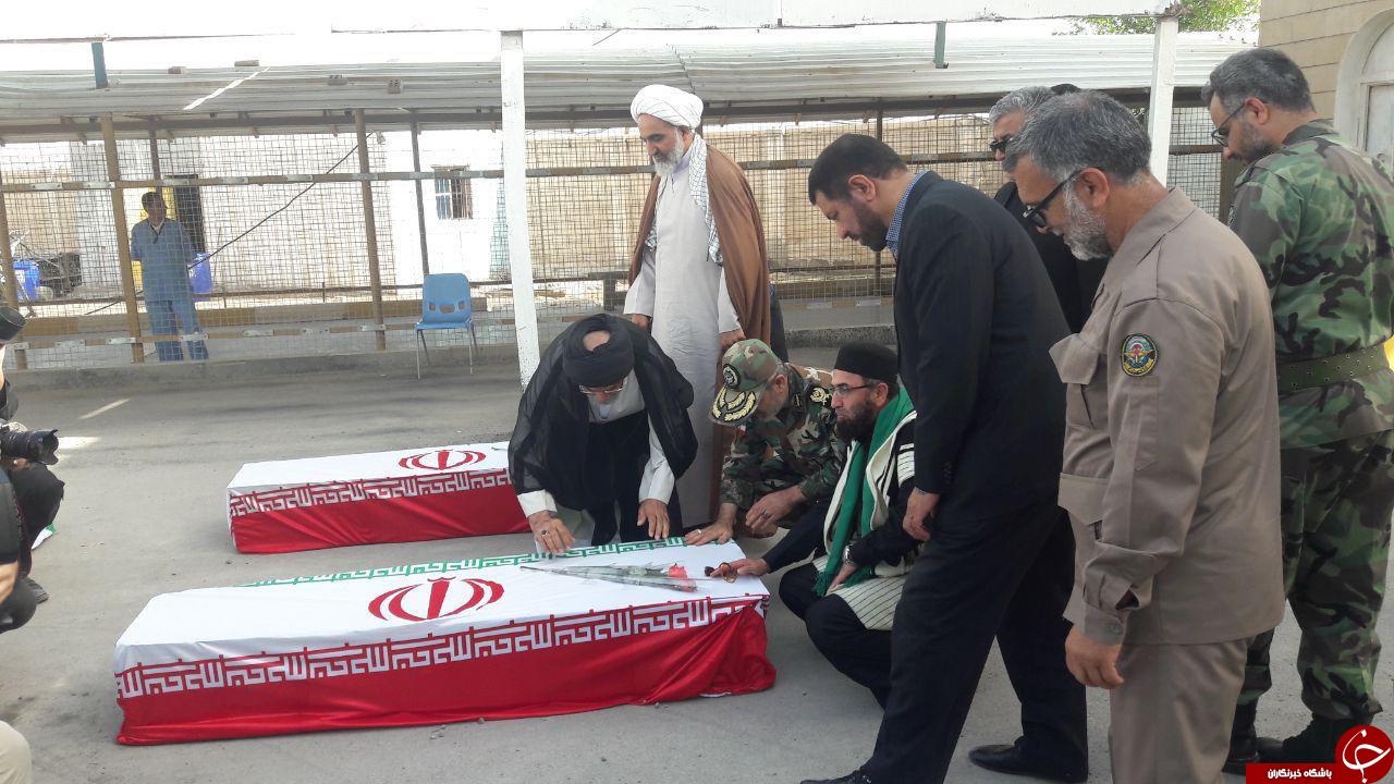 ورود پیکر ۱۱۸ شهید گلگون&zwnj;کفن به میهن
