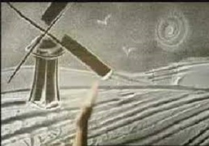 نقاشی با آرد + فیلم
