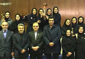 شاهکار تیم شمشیربازی دختران استان یزد درلیگ برتر کشور
