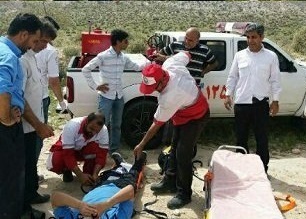 کوهنوردان حادثه دیده در ارتفاعات روستای پلنگی نجات یافتند