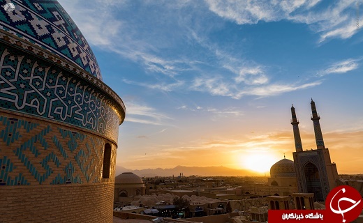 بلند ترین مناره های جهان بر فراز آسمان شهر جهانی یزد