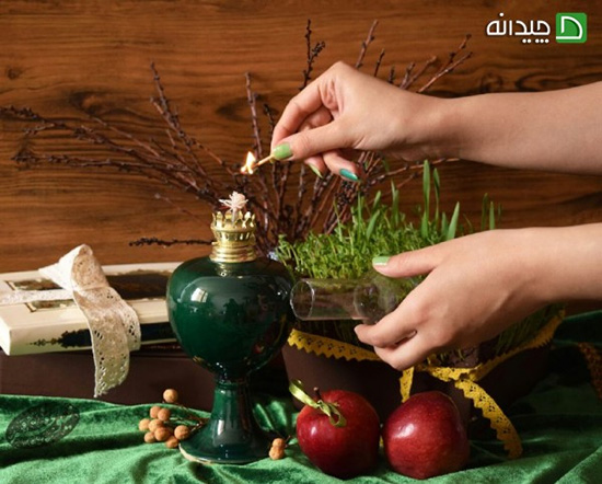 تزیین سفره هفتسین نود و هفت +تصاویر تزیین سفره هفتسین نود و هفت +تصاویر