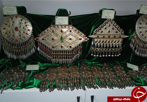 گلستان رنگین کمان اقوام / زیبایی زیور آلات زنان ترکمن