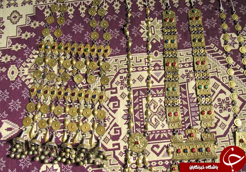 گلستان رنگین کمان اقوام / زیبایی زیور آلات زنان ترکمن