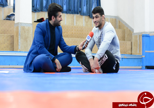 گفتگوی صمیمانه با مرد سال ورزش ایران