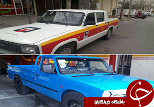 اضافه شدن ۲ دستگاه وانت به ناوگان موتوری سازمان آتش نشانی خرم آباد+عکس